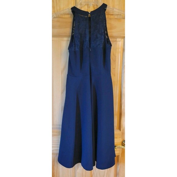 Navy Bbonline dress Women Small Retro Look Cocktail Party Swing Dress - Picture 4 of 9